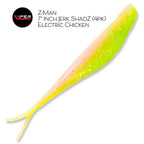 Z-Man - 7" Inch Jerk ShadZ (4pk) Range