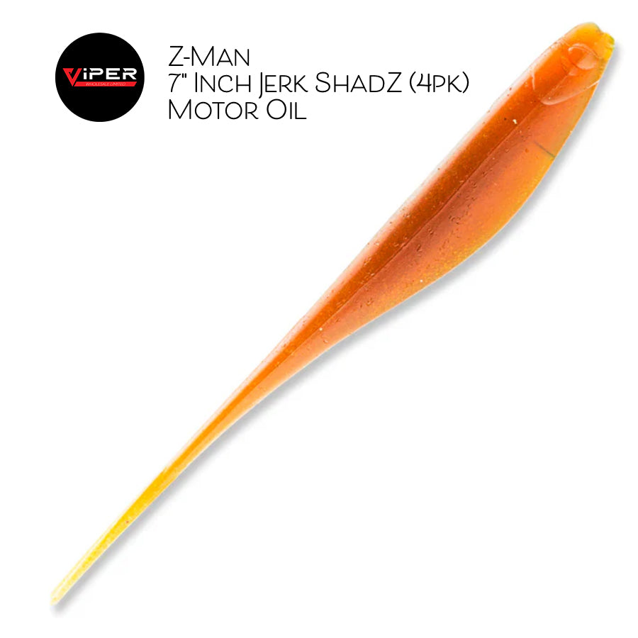 Z-Man - 7" Inch Jerk ShadZ (4pk) Range