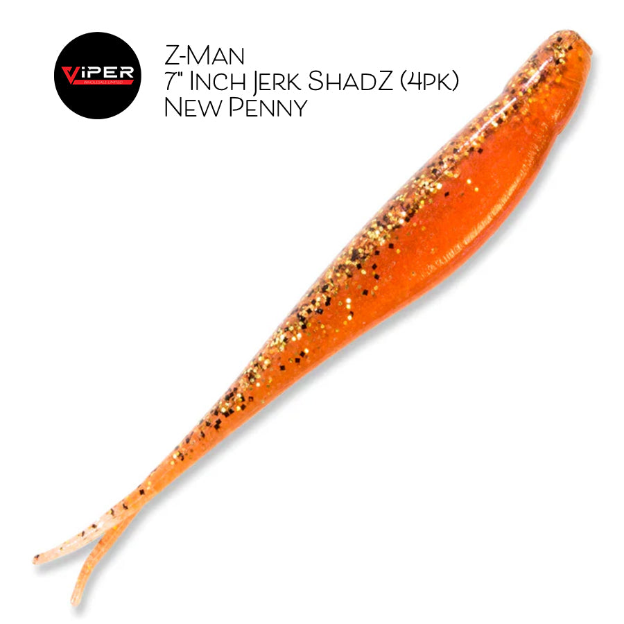Z-Man - 7" Inch Jerk ShadZ (4pk) Range