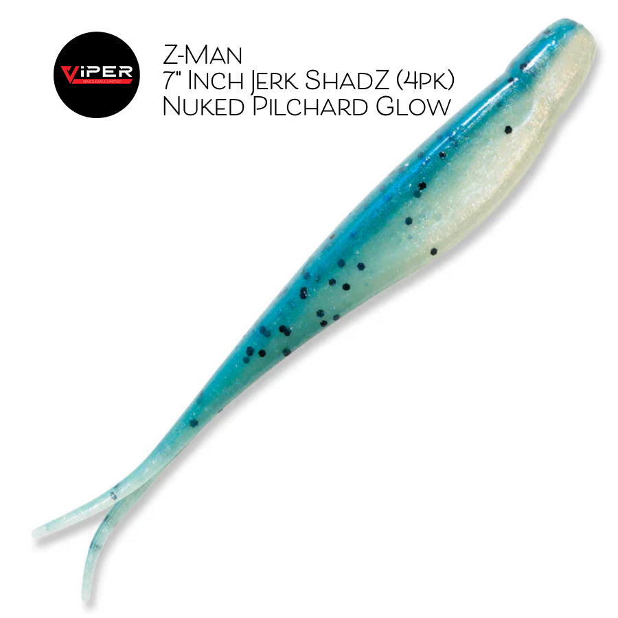 Z-Man - 7" Inch Jerk ShadZ (4pk) Range