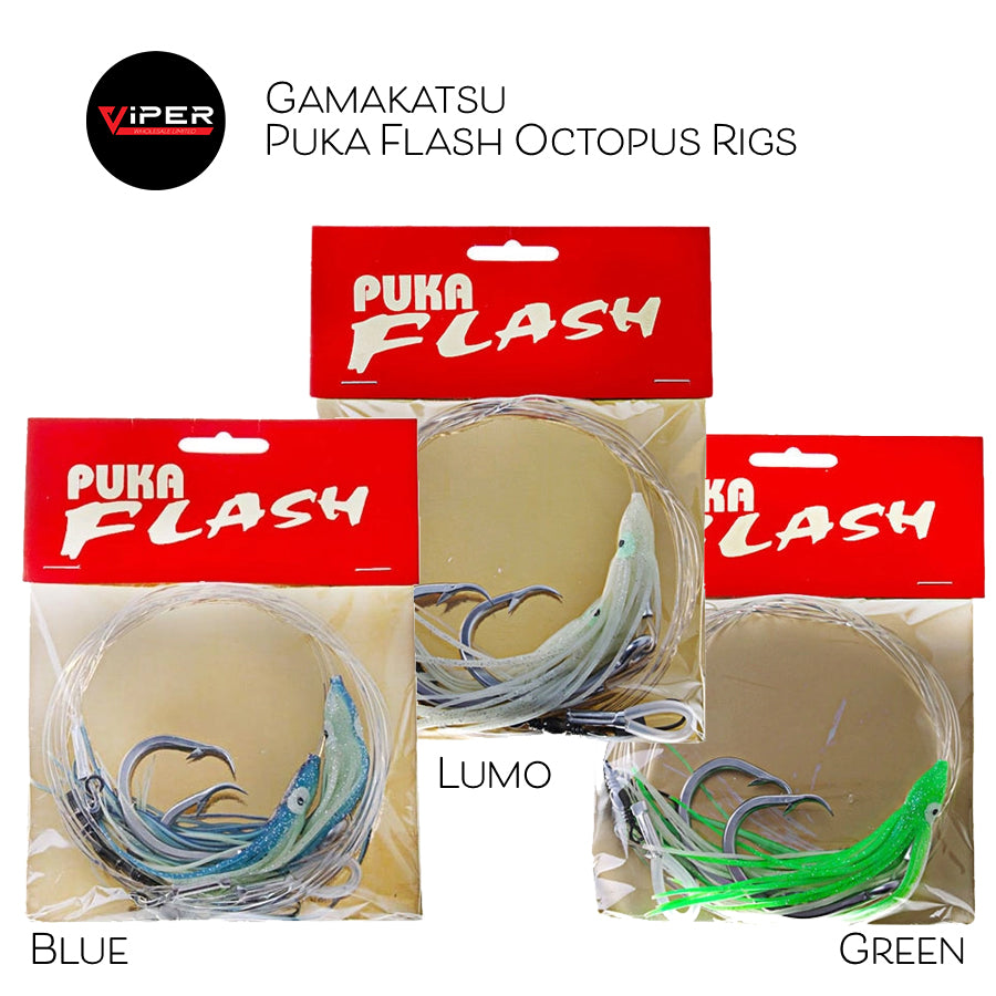 Gamakatsu - Puka Octopus Flasher Rigs