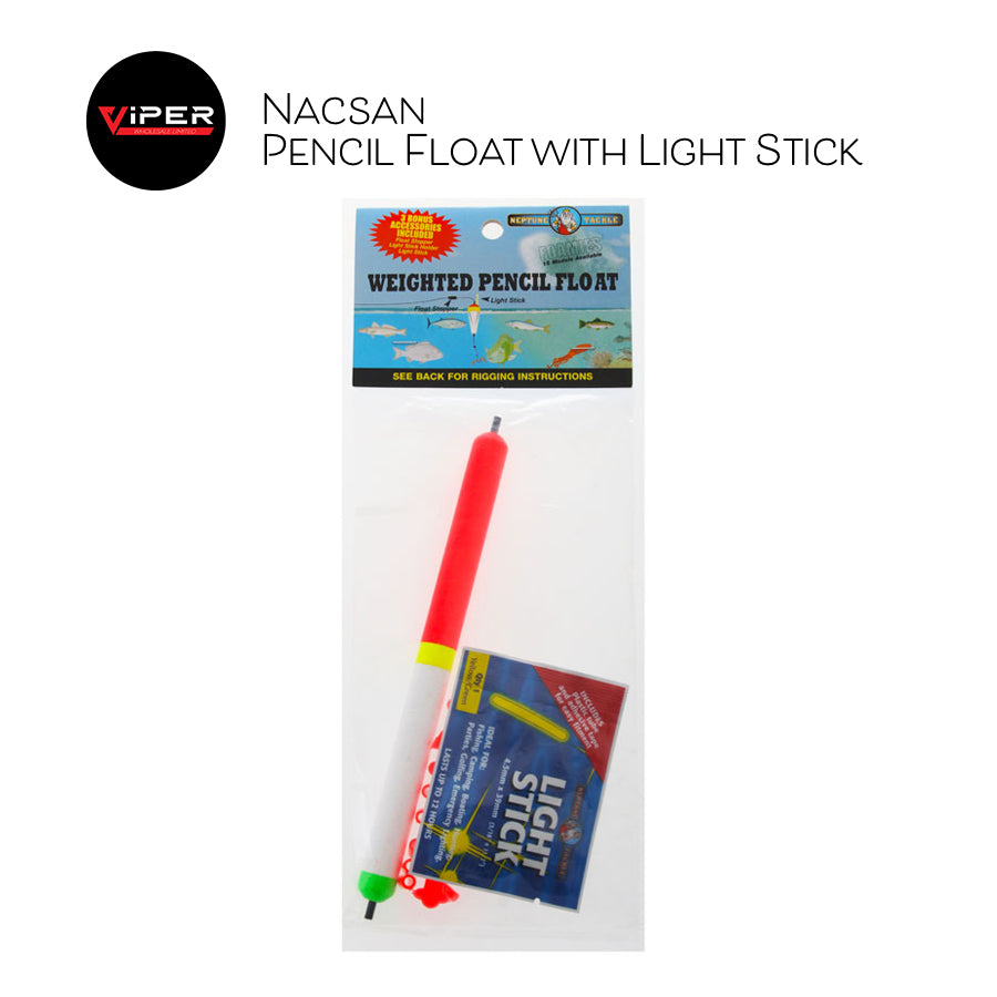 Nacsan - Pencil Float with Light Stick