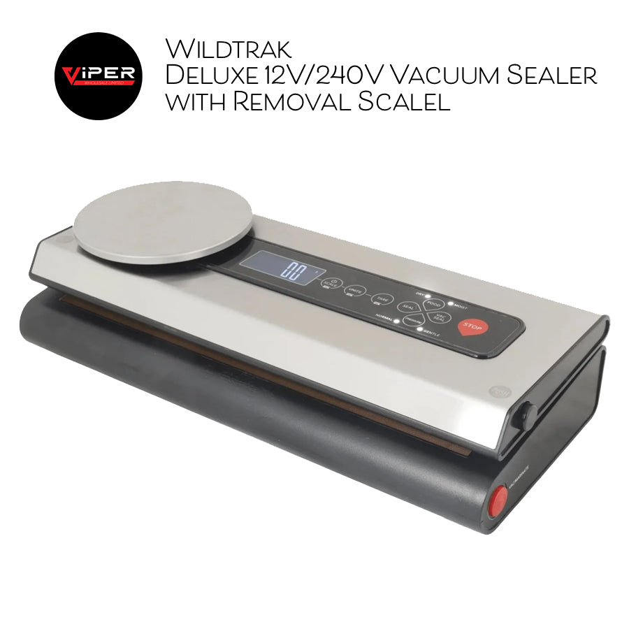 Wildtrak-  Deluxe 12V/240V Vacuum Sealer with Removal Scale
